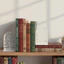 BEABOUT 2 Cái Hoa Hồng Bookends, Hỗ Trợ Sách Chống Trơn Trượt Kim Loại, Nút Chặn Sách Trang Trí Màu Trắng Hình Chữ L Bền Đẹp Phòng Học