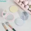 Gương cầm tay FUHUIOT, Gương trang điểm hai mặt gấp, Gương bỏ túi dễ thương bằng nhựa Mini đơn giản dành cho học sinh