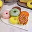 JUNYUE88US Mô Phỏng Bánh Mì Bóp Đồ Chơi, Thư Giãn Tay Hình Thức Ăn Hạt Doughnut Bánh Mì Bóp Đồ Chơi, Đồ Chơi Thần Tài Cảm Giác PU Nhào Sáng Tạo Cho Trẻ Em Người Lớn