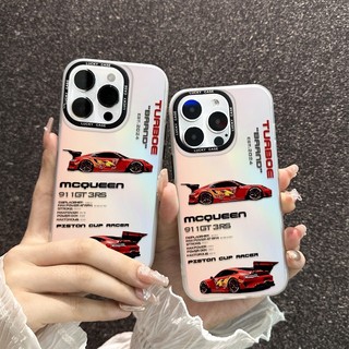 Ốp lưng xe đua McQueen 911 GT3RS nền chuyển màu, chống sốc ngầu hot nam nữ Bảo Vệ Camera Cấp iPhone 17/16/15/14/1
