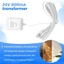 Máy biến áp chuông cửa 24V Bộ chuyển đổi nguồn cho vòng Chuông cửa video 5m cho chuông cửa video Phích cắm US