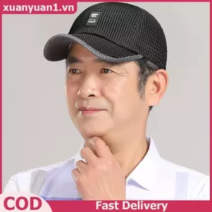 XUAN Nam Lưới Mũ Bóng Chày Thoáng Khí Mũ Mùa Hè Mũ Mũ Câu Cá Ngoài Trời Mũ Truer Cap ﻿ VN
