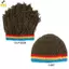 < YEI > Nam Nữ Tổng Hợp Tóc Giả Giả Bím Giả Dreadlos Beanie Mũ Handmade Móc Mũ Cosplay Đảng Mũ Ấm Áp Dệt Kim Tóc Giả Mũ Mới