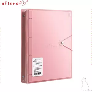 Sổ lưu trữ AFTEROF, Túi lưu trữ ID gia đình chất kết dính rời lá A4 / A5 / B5, Hộp đựng vé chống bụi PP chất lượng cao Trường học