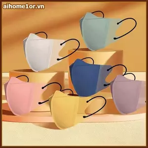 AIHOM 100 Chiếc Mặt nạ bảo vệ 3D Mặt nạ thoải mái chất lượng cao cho các hoạt động ngoài trời an toàn,