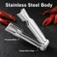 Tôm Crawfish Peeler Clip Thép không gỉ Hải Sản Dụng Cụ Cho Cua Tôm Hùm Vỏ Dụng Cụ Mở