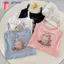 GAVESTO Tank Top, Áo không tay in họa tiết thỏ nhẹ nhàng, Áo Vest nhân quả gợi cảm ngọt ngào dễ thương mùa hè