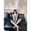 Vòng cổ chó con phong cách Hàn Quốc Dây cổ tương phản Thiết kế màu sắc Sling Hot Girl In ngọt ngào Áo Vest phù hợp cho nữ mùa hè