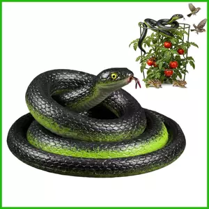 Prank Snake Đồ chơi đùa thực tế Thiết bị sợ chim cho sân ngoài Sân sau Bãi cỏ hiên nhà Công viên trang trại Sân saixit2vn