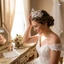 Mũ lưỡi trai Vương miện với con công-Nữ cho phụ kiện tóc cô dâu đám cưới