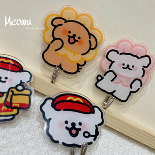 MEOWU Móc Dán Tường Móc Treo Tường Maltese & Pupsnap
