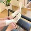 Tất Yoga AWNGD, Tất Pilates Cotton Phố Bông Tai Kẹp, Chống Trơn Trượt Hút Mồ Hôi Thoáng Khí Quai Grip Tất