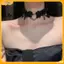 VFZ Gothic Ren Garter Thắt Lưng Trái Tim Nơ Chữ Thập Gothic Chân Garters Trắng Đàn Hồi Choker Nữ Chân Vòng Dây Đeo Dụng Cụ Cosplay Louislifecool