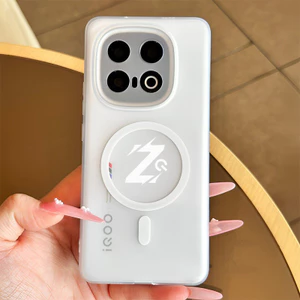 Ốp điện thoại nam châm "ZQ" / cho iQOO 15 15R 13 12 Z11X Z11 Turbo Z9 Z10 Turbo Neo 11 / 10 / 9 / Mềm / Chống trầy xước / Chống vân tay / Vỏ iQOO