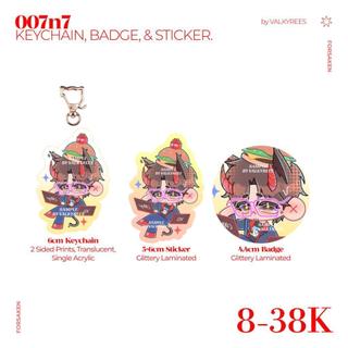 FORSAKEN KEYCHAIN PIN AND STICKER | ROBLOX Ganci Pin Stiker Elliot Chance Mafioso Itrapped C00lkidd 007n7 1x1x1x1 T