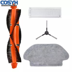 <cosyh>Main Brush with Side Brushes and Filters Compatible with For Karcher RCV 3