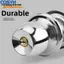 <cosyh>Stainless Steel Ball Door Lock for Bathroom Toilet Wooden Door Modern Simple