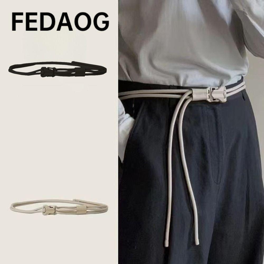Dây bện FEDAOG buộc dây đôi đa năng, thắt lưng tháo nhanh