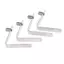 Nhíp 10 Cái 6 * 9mm Đôi Đơn Rỗng Nút Kẹp Kayak Mái Chèo Chụp Lò Xo Kẹp Lều Cực Ống Lo Mái hiên Kính Thiên Văn Shrapnel VN