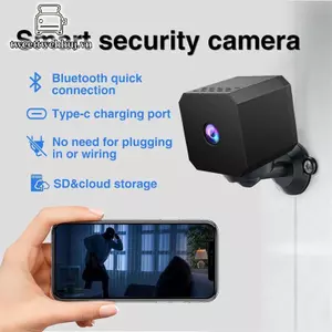 Camera an ninh WiFi Tweeduj F1 HD - Tầm nhìn ban đêm ngoài trời, Thiết kế khối Mini, Xem từ xa VN