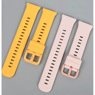 [Dây đeo + Vỏ trong suốt] Dây đeo silicon chống nước nhiều màu tương thích cho Huawei Watch Fit 5 Fit5 Pro