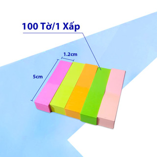 Giấy Note Phân Trang 5 Màu Pronoti 40434 – Giấy Nhớ Đánh Dấu Sách Quản Lý Tài Liệu Nhỏ Gọn Tiện Lợi