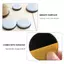 4 / 8 Cái Đồ Nội Thất Thanh Trượt Miếng Lót Áo Trượt Bàn Ghế Chân Thảm Sàn Bảo Vệ mới