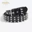 PNPIA- Sáng Tạo Mắt Đinh Tán Dây Goth Phong Cách Pin Bule Nam / Nữ Thời Trang Thường Ngày Phong Cách Punk Pu Da Dây Thắt Lưng Cho Quần Jean Y2K Thắt Lưng