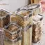 TRTR Kín Hơi Kín Nhựa Hộp Bảo Quản Thực Phẩm Trong Suốt Ngũ Cốc Kẹo Khô Lọ Tủ Lạnh Bảo Quản Hộp Đựng Hộ Gia Đình Nhà Bếp Tổ Chức VN