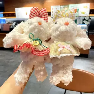 Plus Sang Trọng Lop-Eared Thỏ Mặt Dây Chuyền Tinh Tế Hoạt Hình Công Chúa Đầm Lop-Eared Thỏ Búp Bê Học Đồ Trang Trí Cho Bạn Gái Quà Tặng Tốt Nghiệp