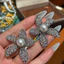Bông tai tua rua thời trang sang trọng Zircon
