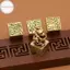 Hodou Đồng Trung Quốc Cung Hoàng Đạo Vintage Con Dấu Móc Chìa Khóa Mặt Dây Chuyền Bapa Mặt Dây Chuyền Thủ Công Quà Tặng Lưu Niệm VN