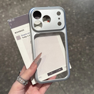 Sợi mềm acrylic cạnh mềm thích hợp cho vỏ điện thoại iPhone 17 Promax 16 / 15 / 14 / 13 cá tính 12 bộ 11