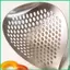 Thép không gỉ Skimmer Thép không gỉ có tay cầm bằng gỗ Thìa có rãnh nấu ăn 16.61 inch cho mì Pasta jiwvn