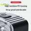 1 Bộ Nhiều Chế Độ Chiếu Sáng Sạc Xe Đạp Phía Trước Phía Sau Đèn Pha LED Đèn Hậu Sạc USB Type-C Để Đi Đêm An Toàn [MỚI]