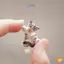 Vintage Hoạt Hình Dễ Thương Mèo Mặt Dây Chuyền Nelace Dành Cho Nữ Retro Trang Sức Thời Trang Quà Tặng Mới