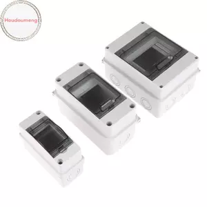 Hodou Ngoài Trời Chống Thấm Nước Hộp Phân Phối Điện Ngắt Mạch MCB Điện Nhựa Nối Dây Hộp Điện VN