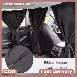 Littleloves1 Cửa Sổ Ô Tô Riêng Tư Bộ Rèm 1 2 4 Tấm Che Nắng UV Áo Cho Ngủ Du Lịch Ban Đêm Cắm Trại Sử Dụng VN