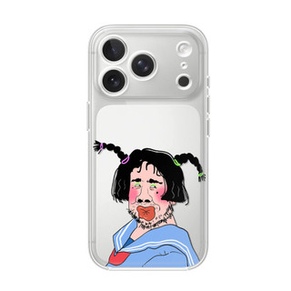 Ốp điện thoại TPU mềm trong suốt dễ thương xấu xí ngộ nghĩnh cho IPhone 17 15 14 13 12 11 Promax, XR XS MAX 16PRO 16 Plus