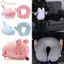 Gối du lịch hình chữ U YUUKII Chăm sóc sức khỏe Mềm mại Đa chức năng Hoạt hình Bảo vệ cổ tử cung