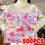 500 100 Dây Cao Su Trẻ Em Dây Buộc Tóc Cho Bé Gái Phụ Kiện Tóc Co Giãn Tóc