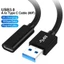 WU Nhôm USB 3 1 sang Type C Dung dịch sạc truyền dữ liệu nhanh 10Gbps