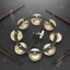 Dễ dàng sử dụng Cymbal Jingle Đính kèm nhẹ Hi-Hat Jingle Đính kèm có thể điều chỉnh cho máy trống