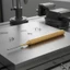 Công cụ đánh dấu cú đấm trung tâm lục giác cơ thể lục giác 150 Mm Vàng và bạc để gia công kim loại, xưởng
