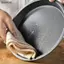 Chảo Nướng Pizza 10 / 11 / 12 / 14 Inch Nonsti Thép Carbon Khay Pizza Tấm Nướng Tròn Cho Chảo Nướng Pizza Tự Chế Dụng Cụ Nhà Bếp VN