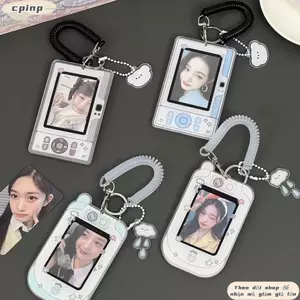 Khung Photocard Thần Tượng CPINCP, Giá Đỡ Photocard Acrylic Kpop, Mặt Dây Chuyền Túi Hình Điện Thoại / Máy Ảnh 3 Inch Dễ Thương