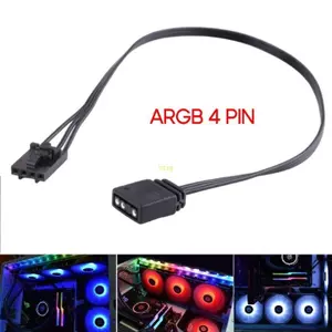 Btsg Premium- Đầu nối 4 chân 5V cho Corsair sang Bộ chuyển đổi ARGB 4Pin 5V 4in tiêu chuẩn