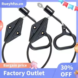 Tay cầm thay thế vòng D, dành cho cáp tay cầm Lazyboy, Bộ phận thay thế ống lót cáp nhả, 2 gói