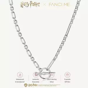 Harry Potter x FANCIME Magic Wand Sterling Silver Charm Vòng cổ