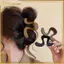 Siyuyan Matte Finish Claw Clip dành cho Nữ Thiết Kế Hình Học Phụ Kiện Tóc Thanh Lịch Hàng Ngày Mặc VN